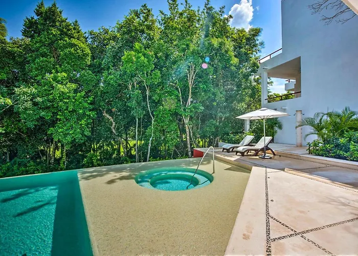 Luxe Tao Riviera W/ & Golfing! Hébergement de vacances Akumal